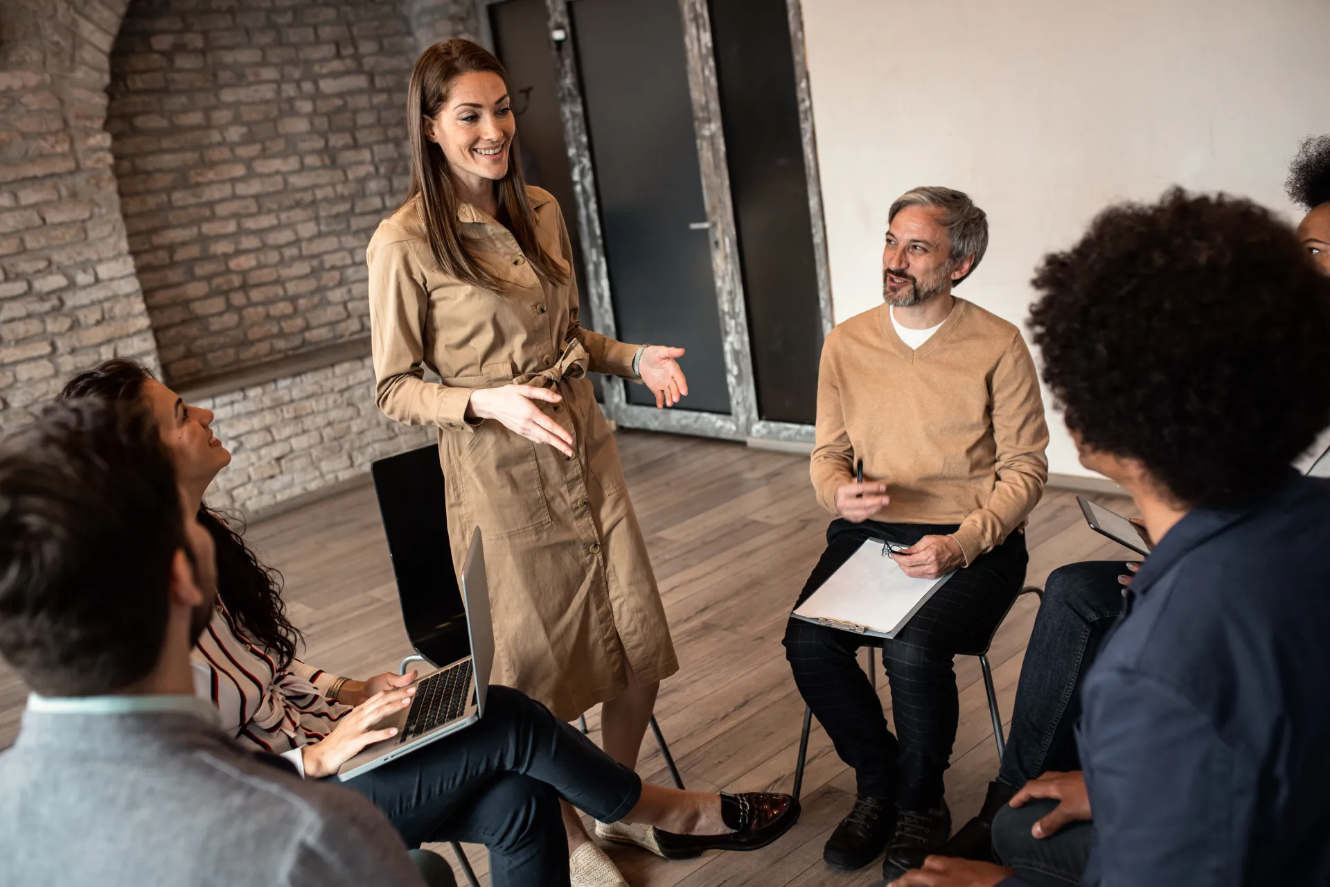 Mentoring a group of people